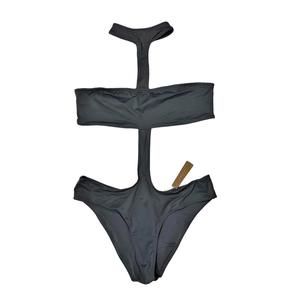 NWT Skims Cut Out Halter Monokini 1-Pc Swimsuit Women XL